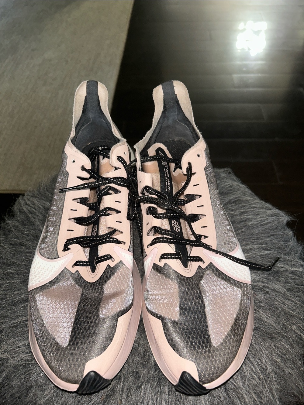 Nike Women’s Running Sneakers - Light Pink and Black